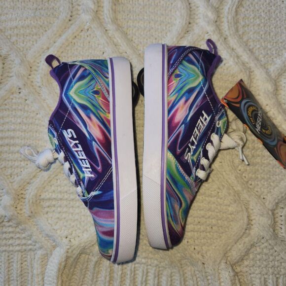 NWT Heelys Pro 20- Purple Multi Galaxy Size Youth 4 or Womens 5 - Picture 3 of 4